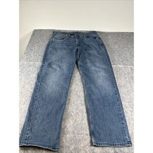 Levi's 550 Relaxed Fit Straight Leg Blue‎ Jeans Men's Size 36 Denim Zip Fly USA